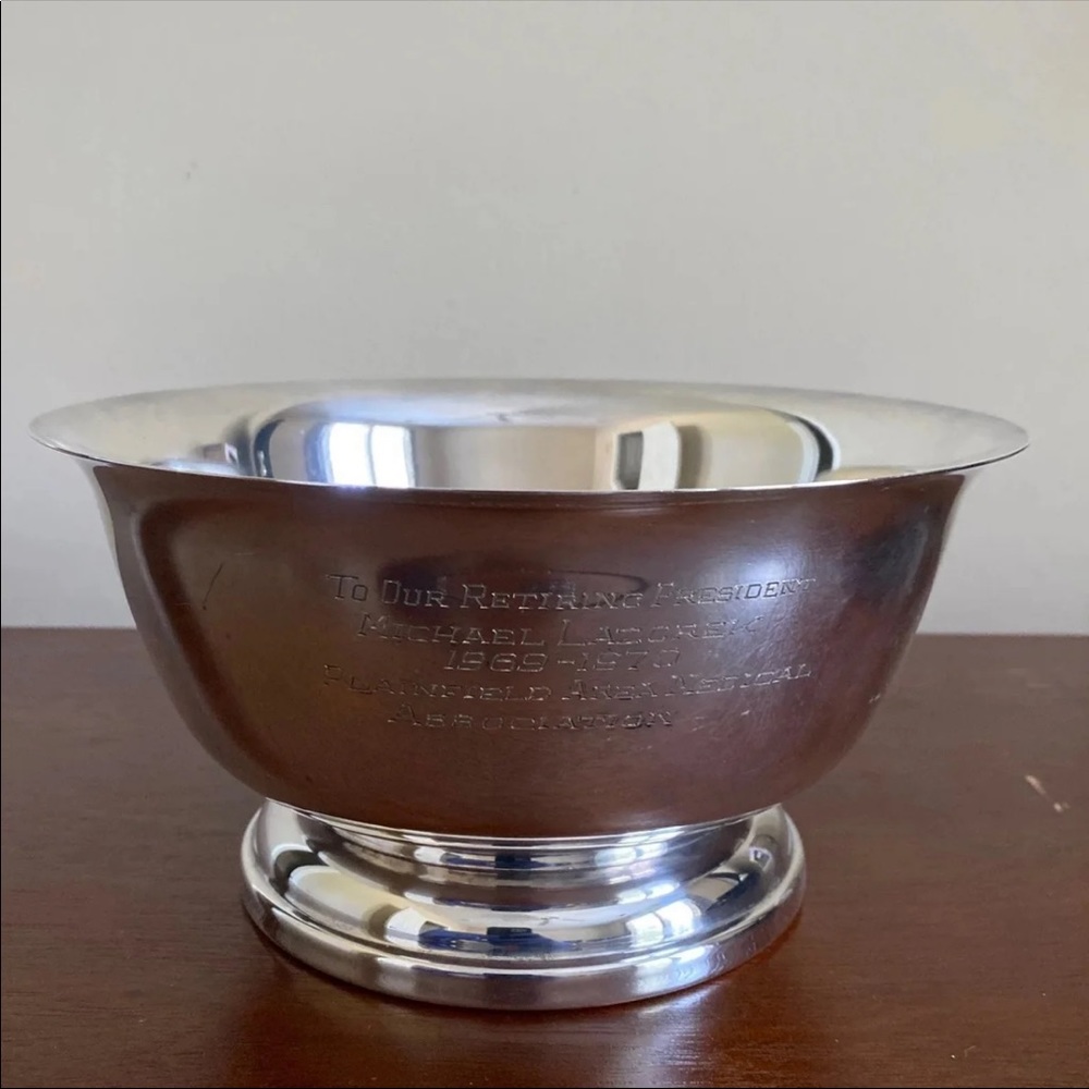 Vintage Sheffield Silver Co. Silver Plate Bowl